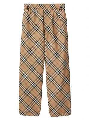 Heritage Check Track Pants