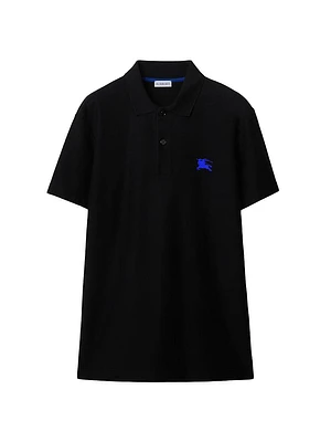 Logo Cotton Short-Sleeve Polo Shirt