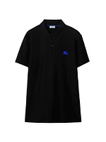 Logo Cotton Short-Sleeve Polo Shirt