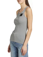 Rib-Knit Cotton Tank