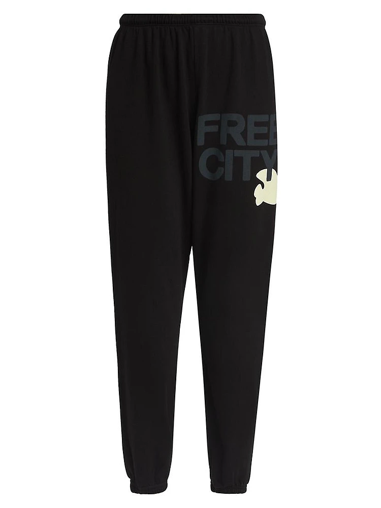 Cotton Logo Joggers