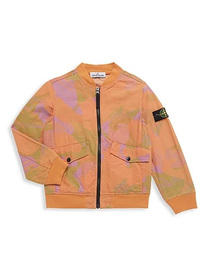 Little Boy's & Tropical Bomber Jacket