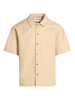 Waffle Textured S/S Shirt