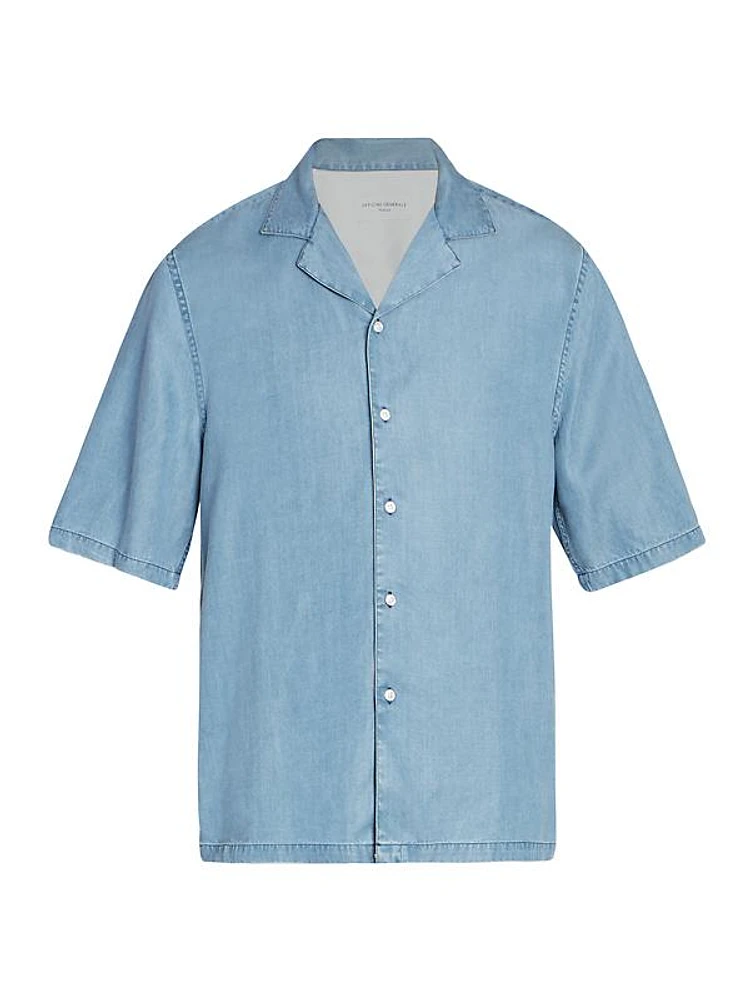 Eren Chambray Camp Shirt