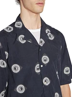 Eren Graphic Eyes Camp Shirt