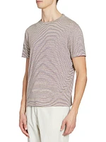 Multico Linen-Blend T-Shirt