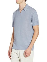 Simon Piece-Dyed Linen Shirt