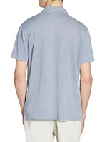 Simon Piece-Dyed Linen Shirt