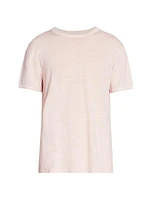 Piece-Dyed Linen T-Shirt