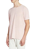 Piece-Dyed Linen T-Shirt