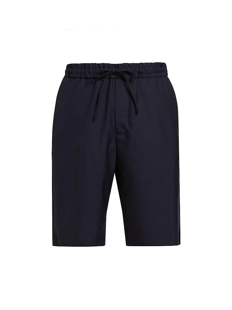 Hank Drawstring Wool Shorts