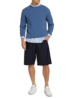 Hank Drawstring Wool Shorts