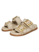 Enola Sporty Linen Sandals