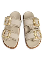 Enola Sporty Linen Sandals