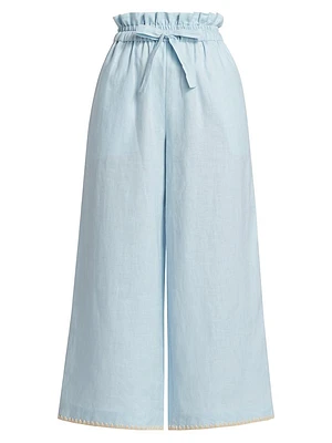 Tomasina Linen Drawstring Pants