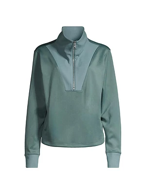 Wren Jersey Quarter-Zip Pullover