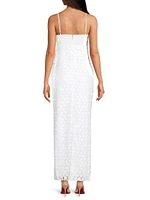 Gillian Lace Maxi Slipdress