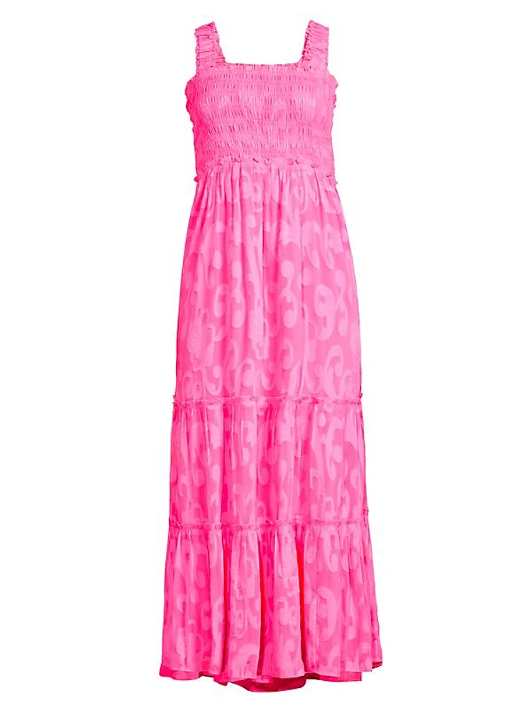 Hadly Smocked Maxi Dress