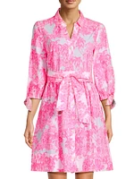 Amrita Printed Cotton Shirtdress