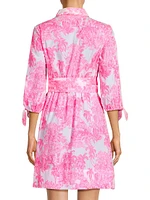 Amrita Printed Cotton Shirtdress