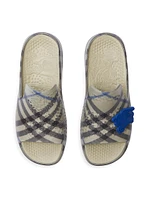 Stingray Check Rubber Slide Sandals