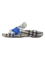 Stingray Check Rubber Slide Sandals