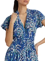 Becky Floral Midi-Dress