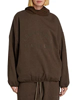 Cotton-Blend Fleece Logo Hoodie