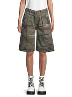 Hybrid Moments Camouflage Work Shorts