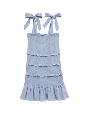 Girl's Evan Smocked Dress