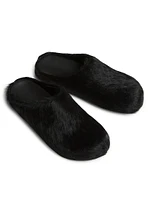 Italian Calf-Hair Slippers