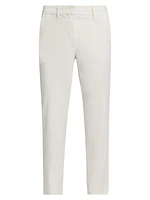 Turku Stretch Canvas Crop Chino Pants