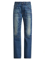 Welder Mid-Rise Carpenter Straight-Leg Jeans