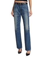 Welder Mid-Rise Carpenter Straight-Leg Jeans