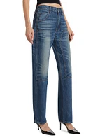 Welder Mid-Rise Carpenter Straight-Leg Jeans