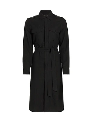 Marcia Utilitarian Shirtdress