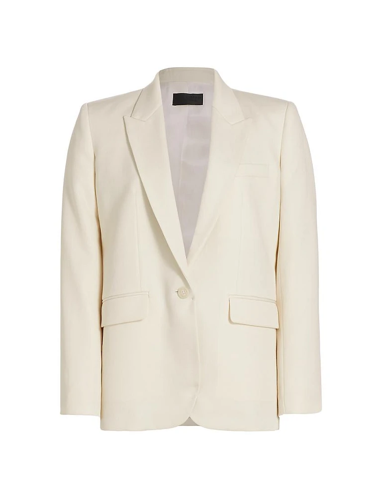 Adele Tailored Wool Blazer