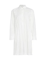 Cloe Cotton-Blend Poplin Shirtdress