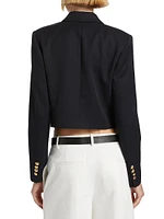 Beauregard Wool Crop Blazer