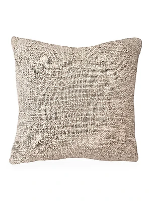Cozzy Cotton Boucle Down Pillow
