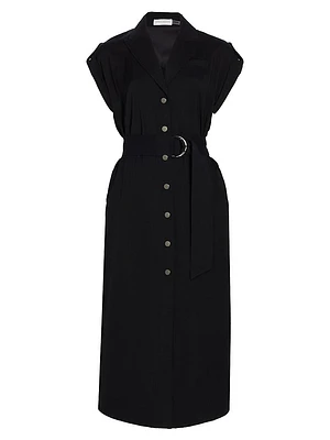 Celia Belted Shirtdress