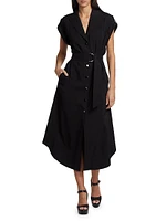 Celia Belted Shirtdress