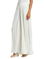 Mumbai High-Waisted Wide-Leg Pants