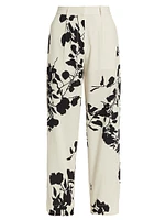 Zai Floral Cotton Pants