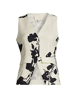 Rebekka Floral Cotton Vest