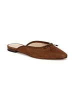 Catherine Suede Mules