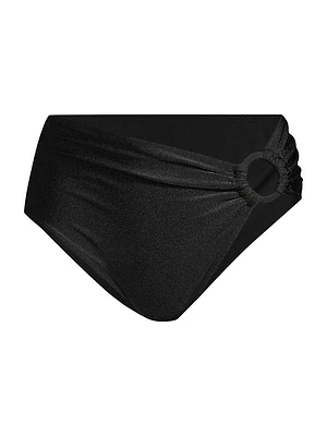 Mid-Rise O-Ring Bikini Bottoms