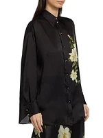 Harmony Silk Oversized Shirt