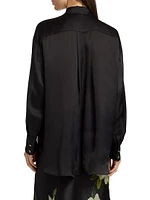 Harmony Silk Oversized Shirt