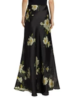 Harmony Silk Floral Maxi Skirt